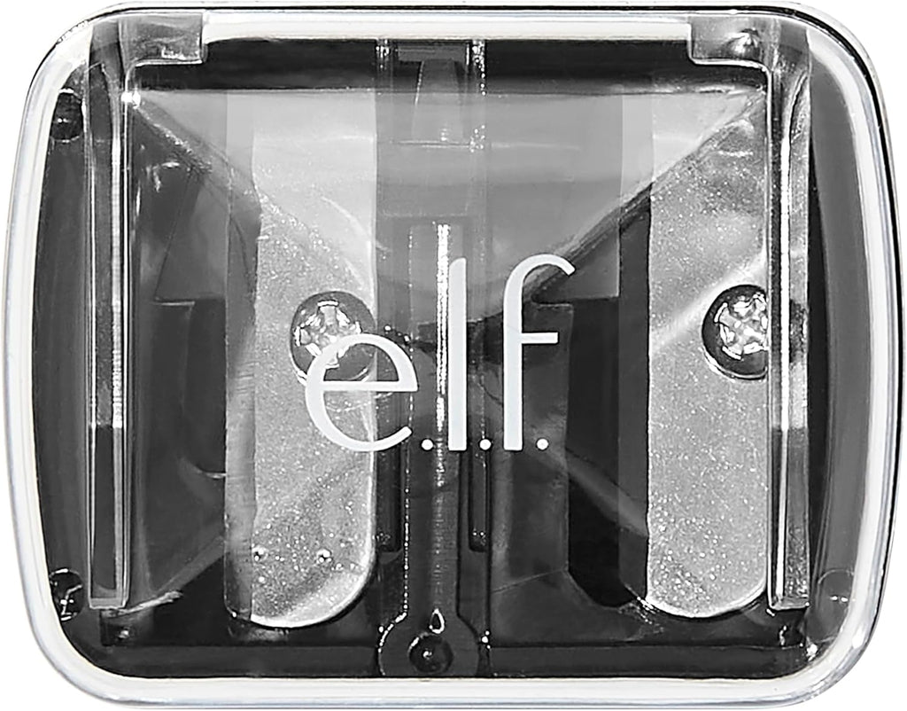 , Dual-Pencil Sharpener, Convenient, Essential Tool, Sharpens, Easy to Clean, Travel-Friendly, Compact, Includes Bonus Small Sharpener